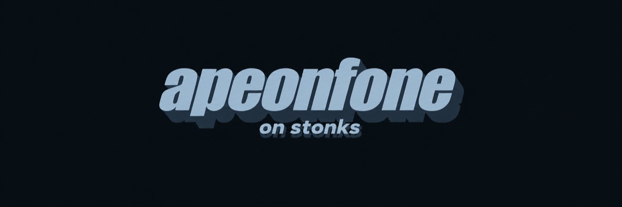 ape on fone on stonks